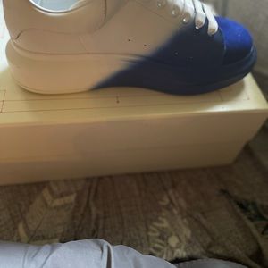 COPY - Size 10 Royal Blue Alexander McQueen Sneakers